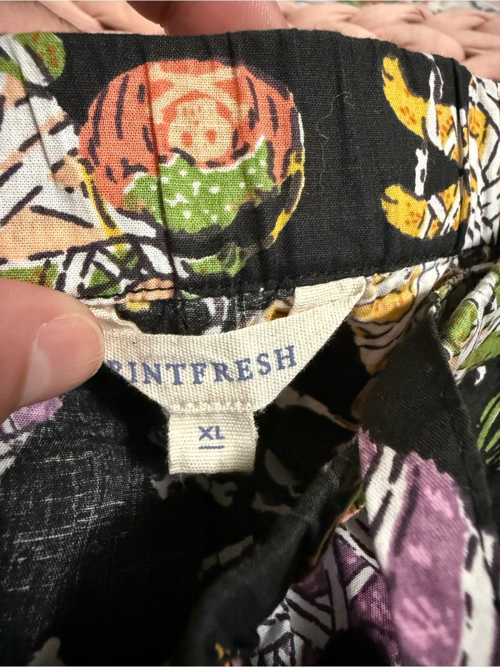 Printfresh Cropped PJ Pants XL - Picture 3 of 3